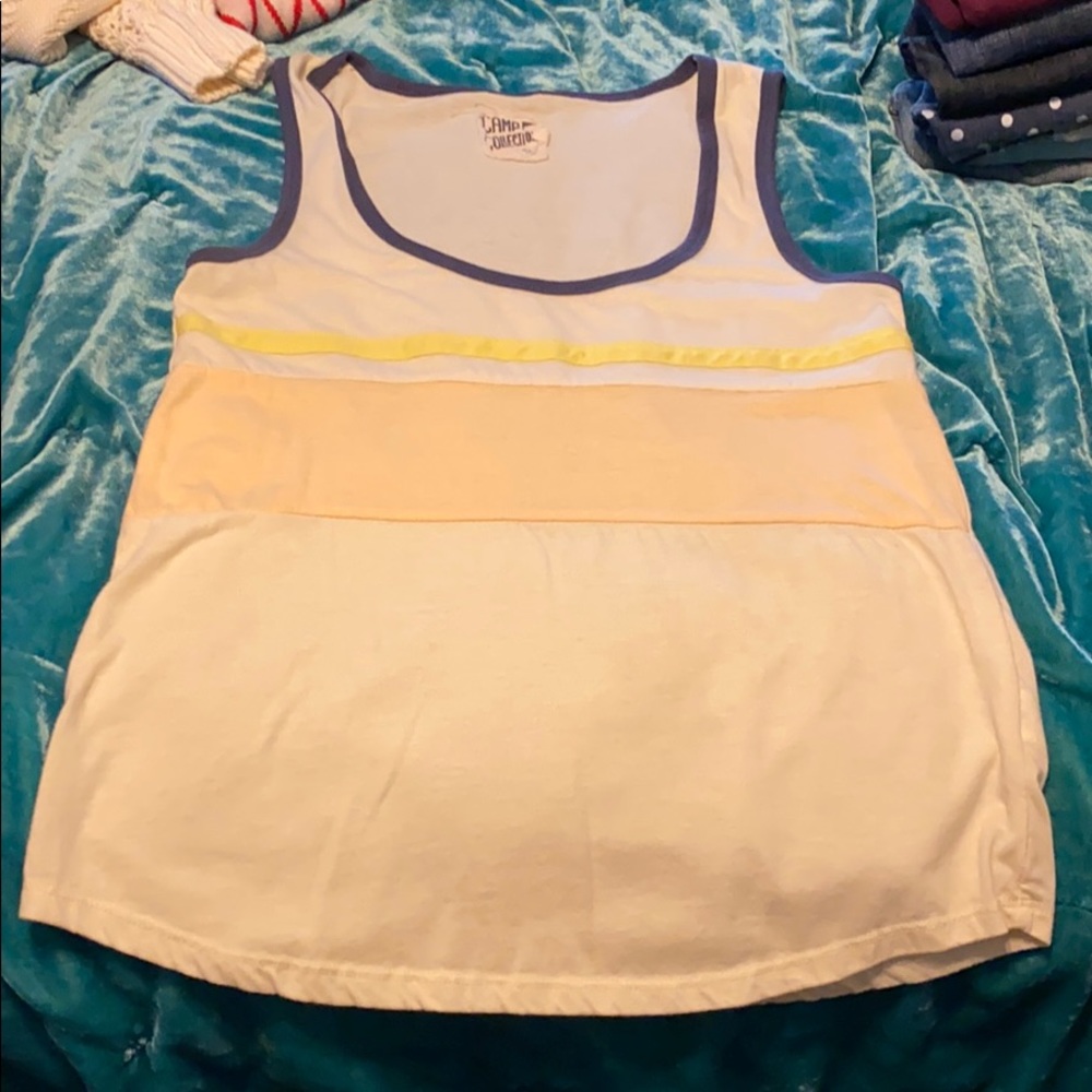 Camp Tank vintage size small